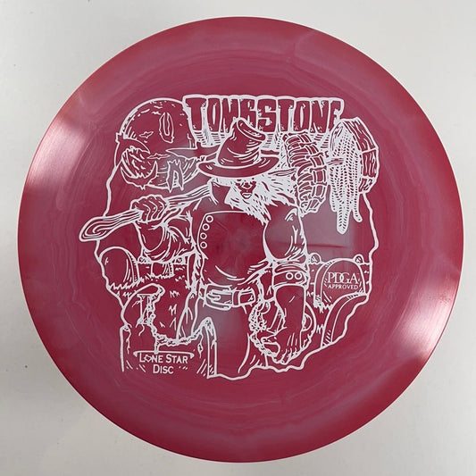 Lone Star Discs Tombstone | Bravo | Pink/White 174g Disc Golf