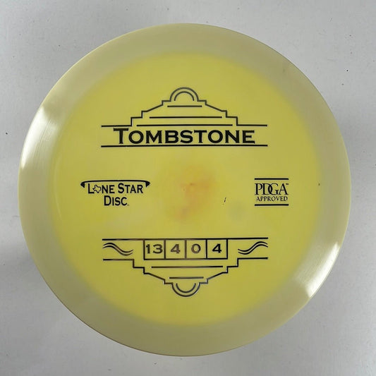 Lone Star Discs Tombstone | Lima | Yellow/Silver 158g Disc Golf