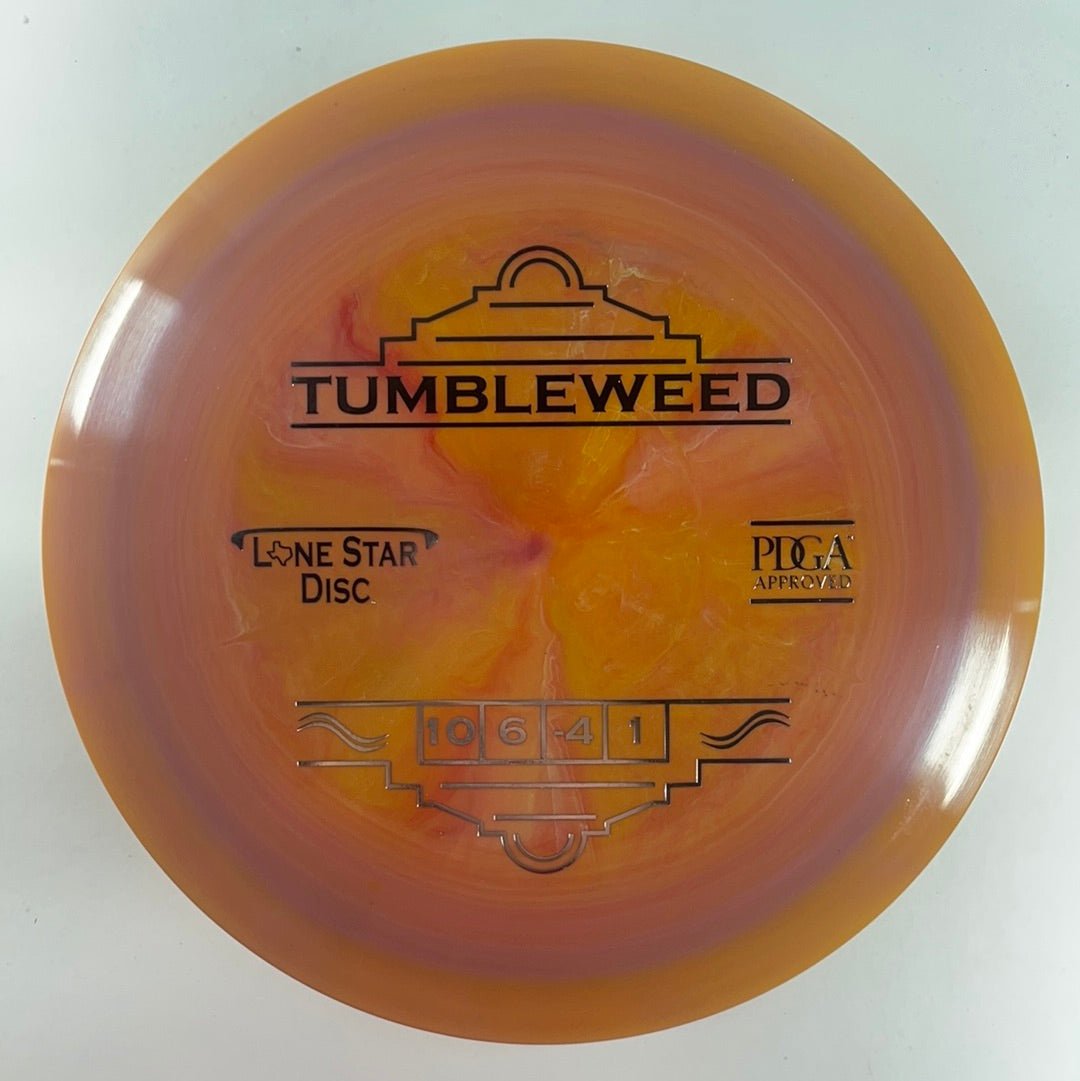 Lone Star Discs Tumbleweed | Alpha | Orange/Silver 175g Disc Golf
