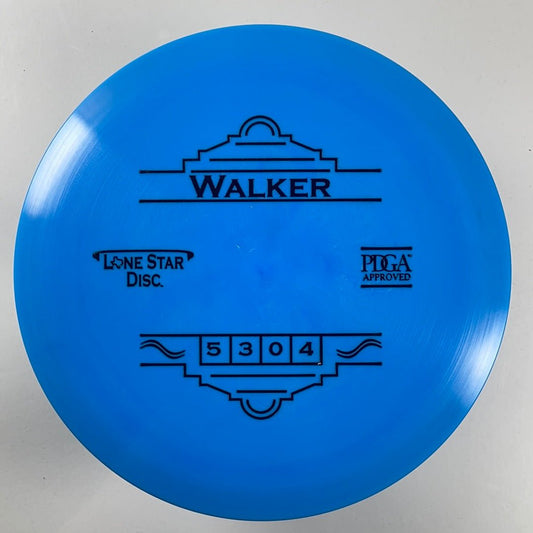 Lone Star Discs Walker | Alpha | Blue/Black 173-174g Disc Golf