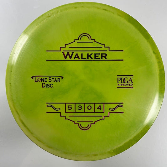 Lone Star Discs Walker | Bravo | Green/Pink 169g Disc Golf