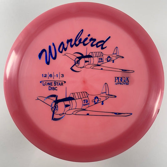 Lone Star Discs Warbird | Bravo | Pink/Blue 172g Disc Golf