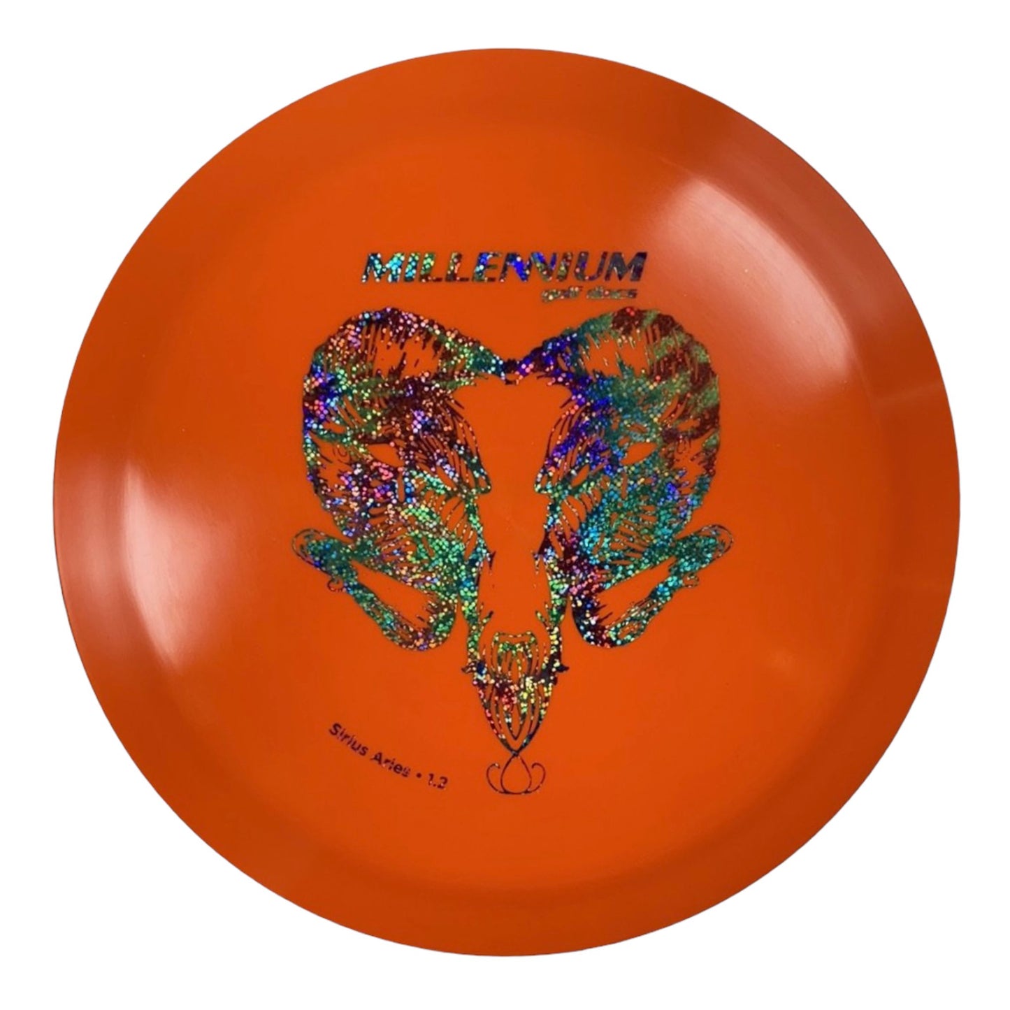 Millennium Golf Discs Aries | Sirius | Orange/Rainbow 158g Disc Golf