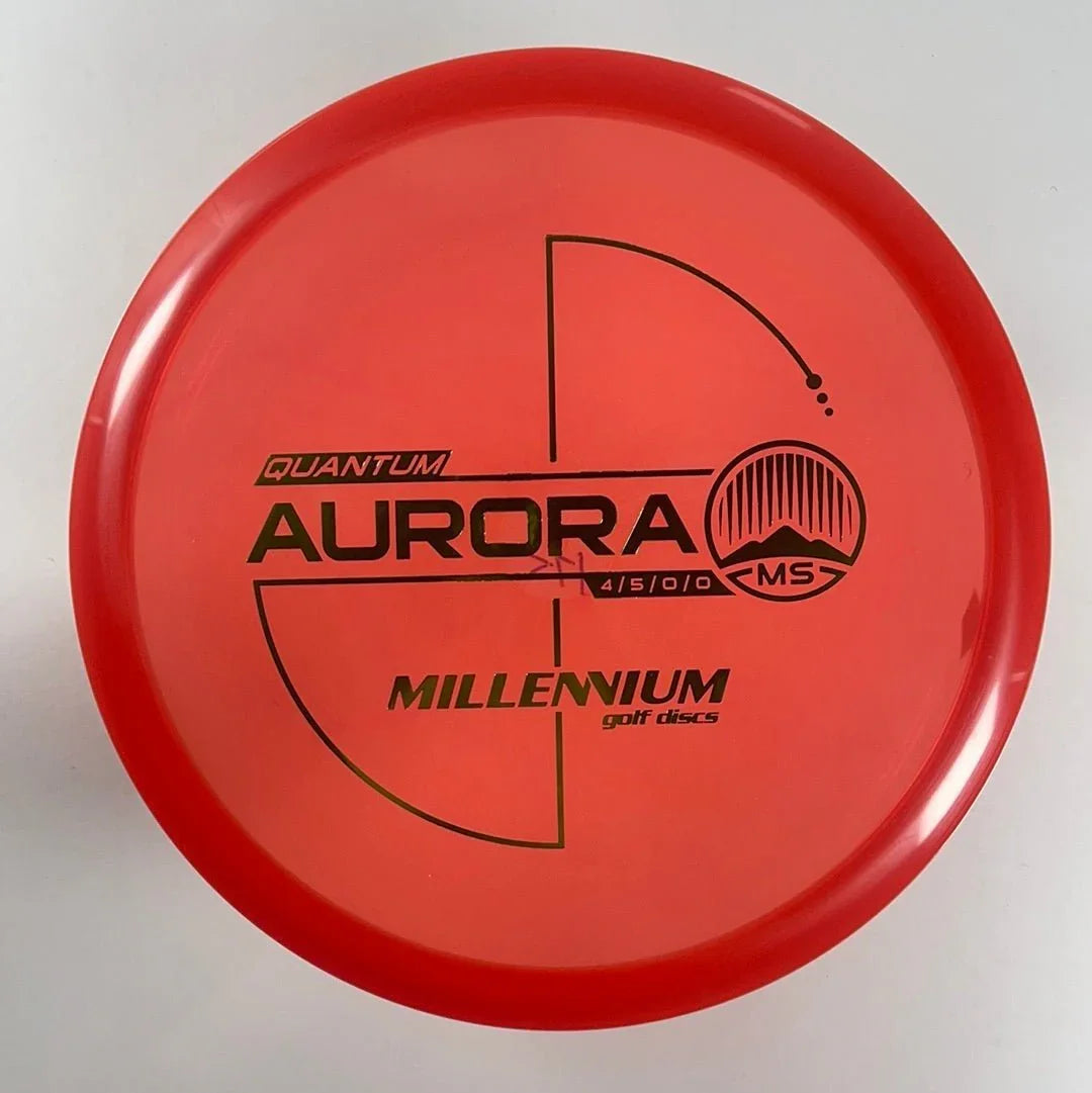 Millennium Golf Discs Aurora MS | Quantum | Red/Green 175 - 176g Disc Golf