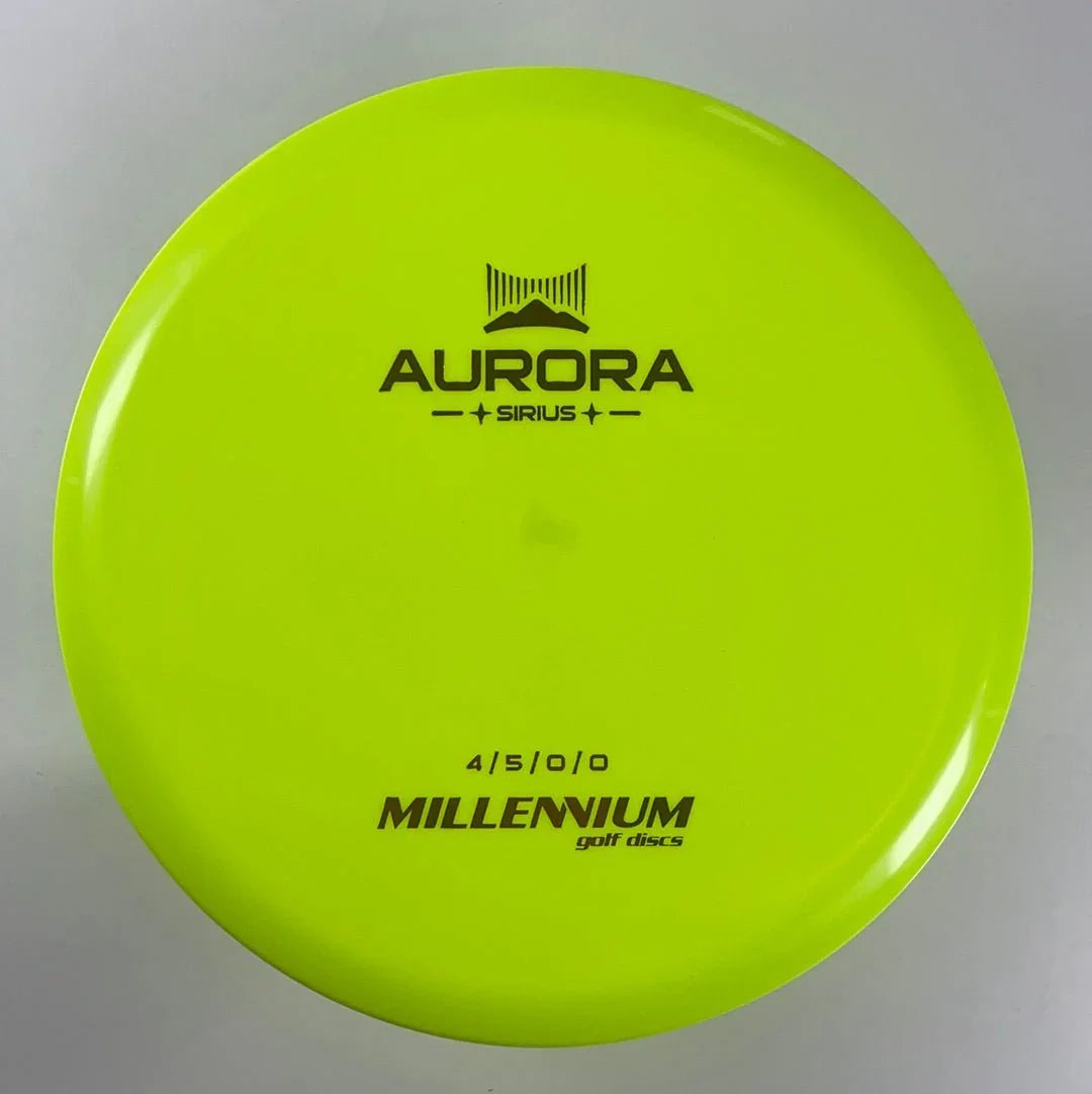 Millennium Golf Discs Aurora MS | Sirius | Green/Red 180g Disc Golf