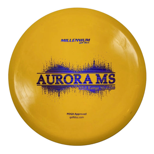 Millennium Golf Discs Aurora MS | Standard | Gold/Purple 166g Disc Golf