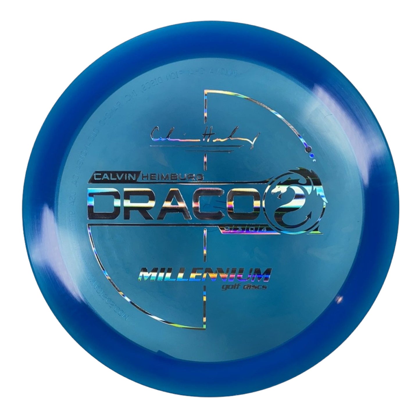 Millennium Golf Discs Draco | Quantum | Blue/Holo 171g (Calvin Heimburg) Disc Golf