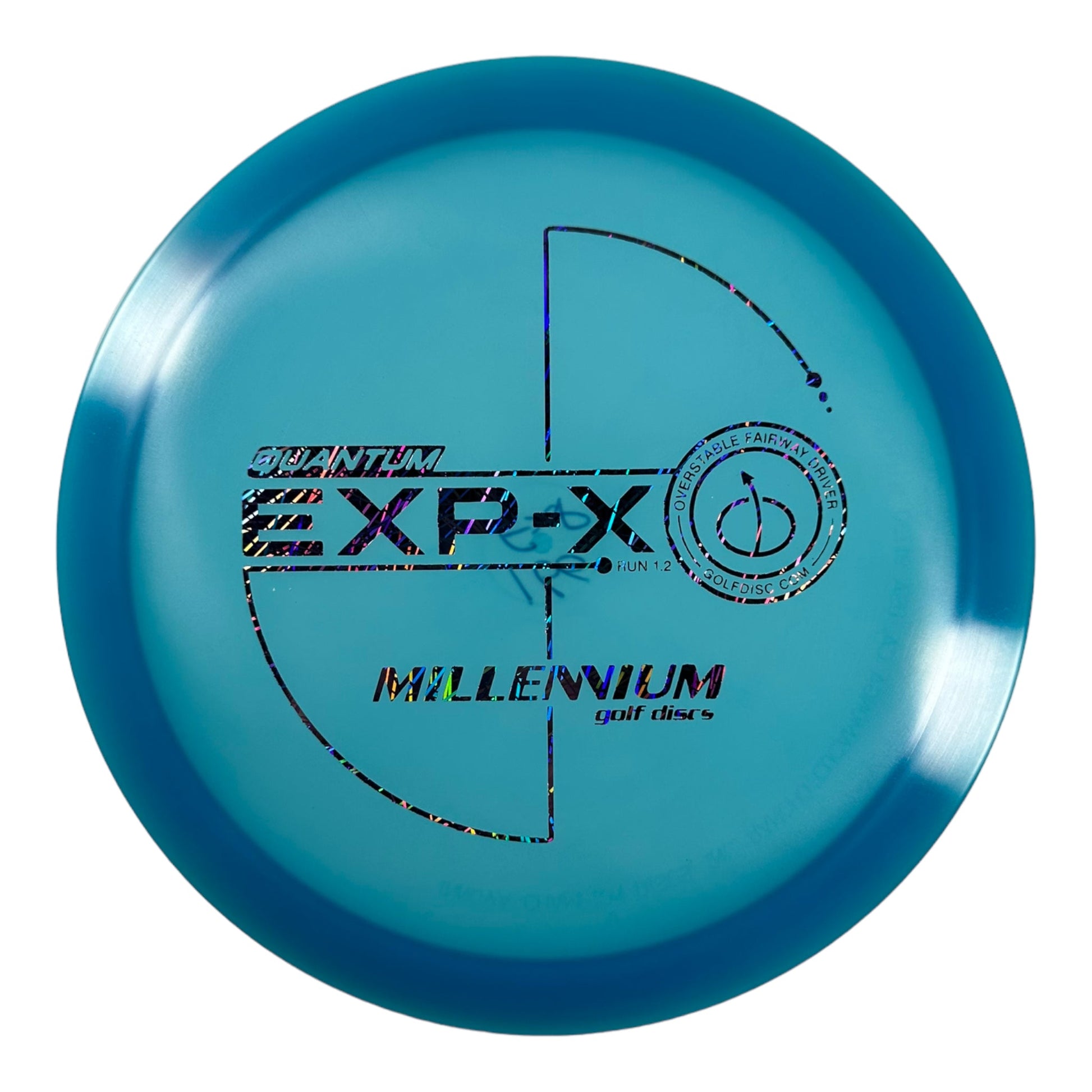 Millennium Golf Discs EXP-X | Quantum | Blue/Purple 166g Disc Golf
