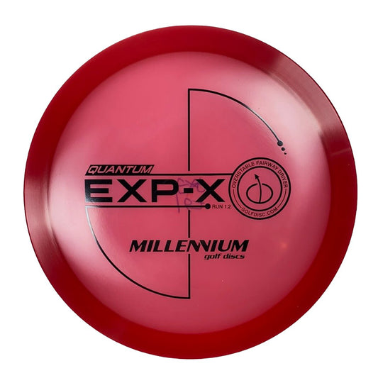 Millennium Golf Discs EXP-X | Quantum | Red/Black 167g Disc Golf