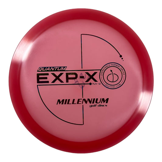 Millennium Golf Discs EXP-X | Quantum | Red/Rainbow 169g Disc Golf