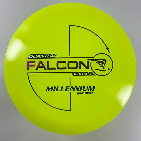 Millennium Golf Discs Falcon | Quantum | Yellow/Multi 172g Disc Golf