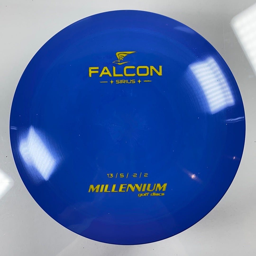 Millennium Golf Discs Falcon | Sirius | Blue/Yellow 164g Disc Golf