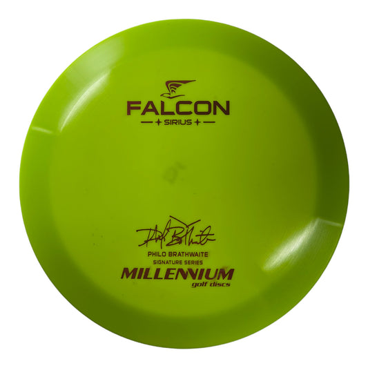 Millennium Golf Discs Falcon | Sirius | Green/Red 175g (Philo Brathwaite) Disc Golf