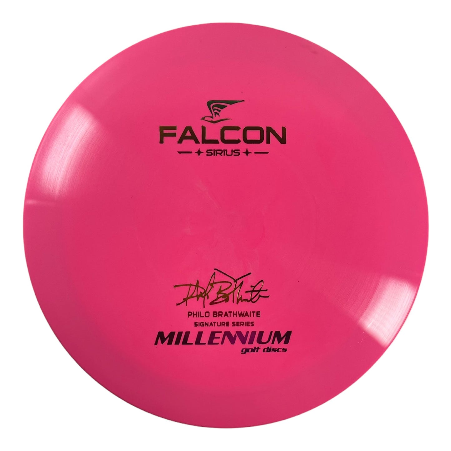 Millennium Golf Discs Falcon | Sirius | Pink/Rainbow 174g (Philo Brathwaite) Disc Golf