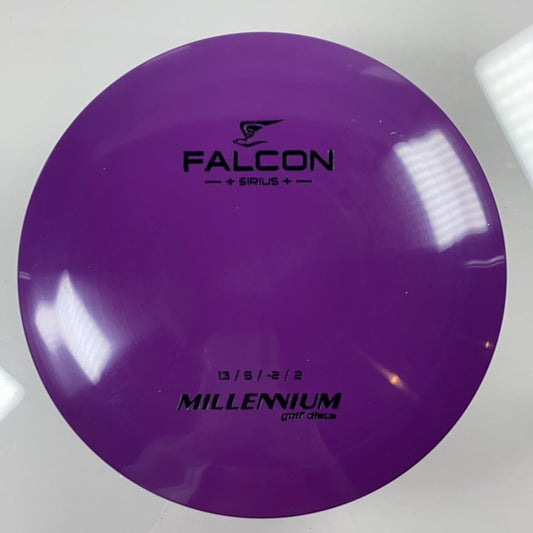 Millennium Golf Discs Falcon | Sirius | Purple/Black 169g Disc Golf