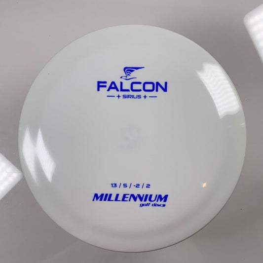 Millennium Golf Discs Falcon | Sirius | White/Blue 172g Disc Golf