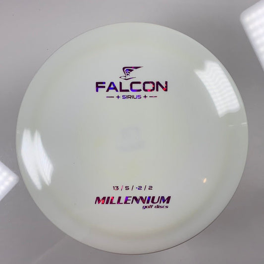 Millennium Golf Discs Falcon | Sirius | White/Pink 171g Disc Golf