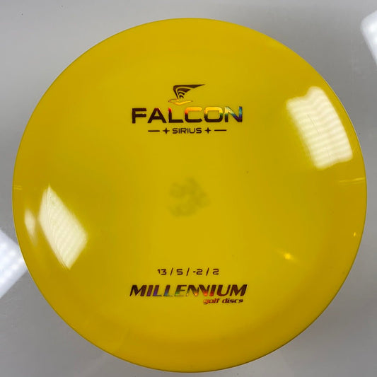 Millennium Golf Discs Falcon | Sirius | Yellow/Bronze 166g Disc Golf
