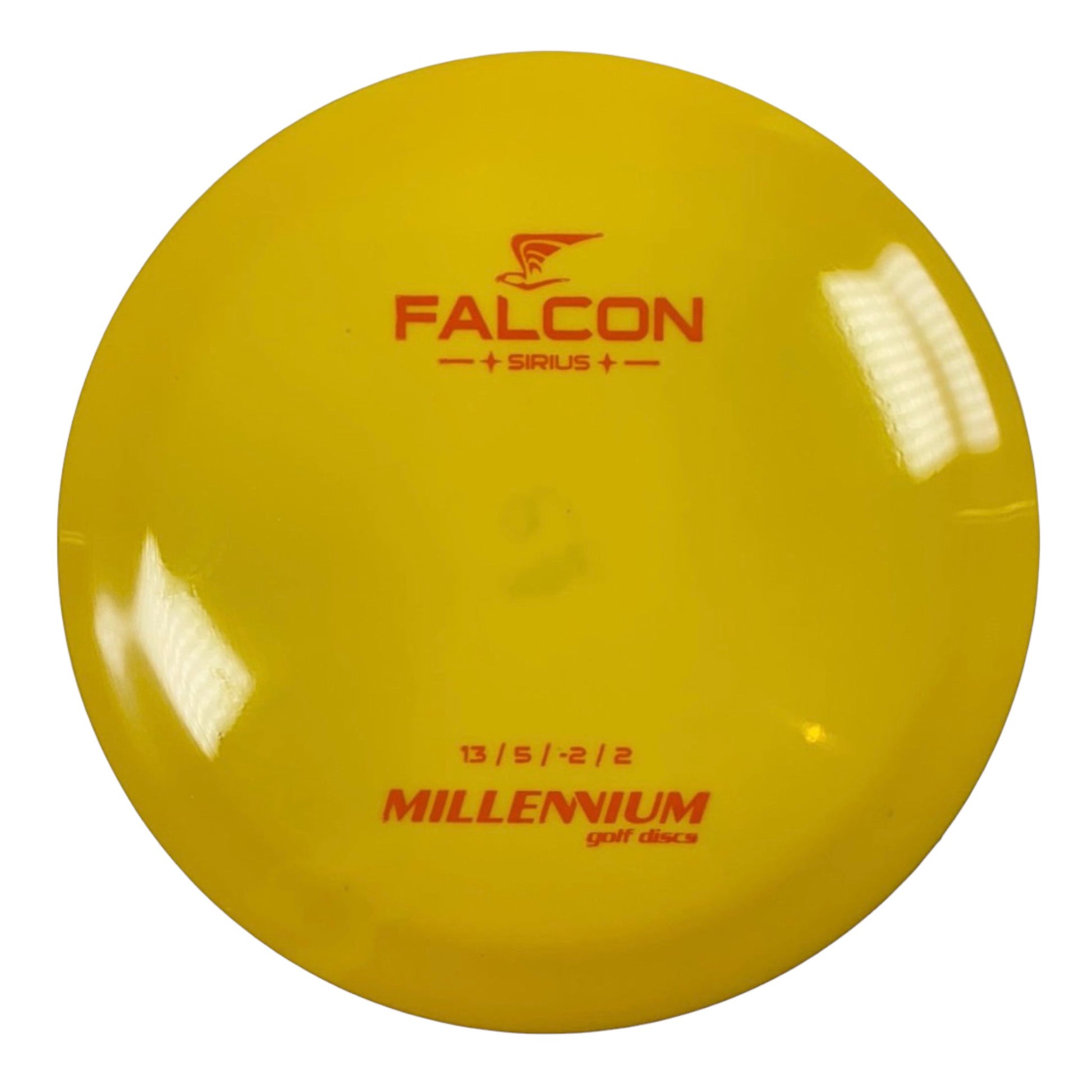 Millennium Golf Discs Falcon | Sirius | Yellow/Orange 170g Disc Golf