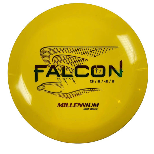 Millennium Golf Discs Falcon | Standard | Yellow/Rasta 170g Disc Golf