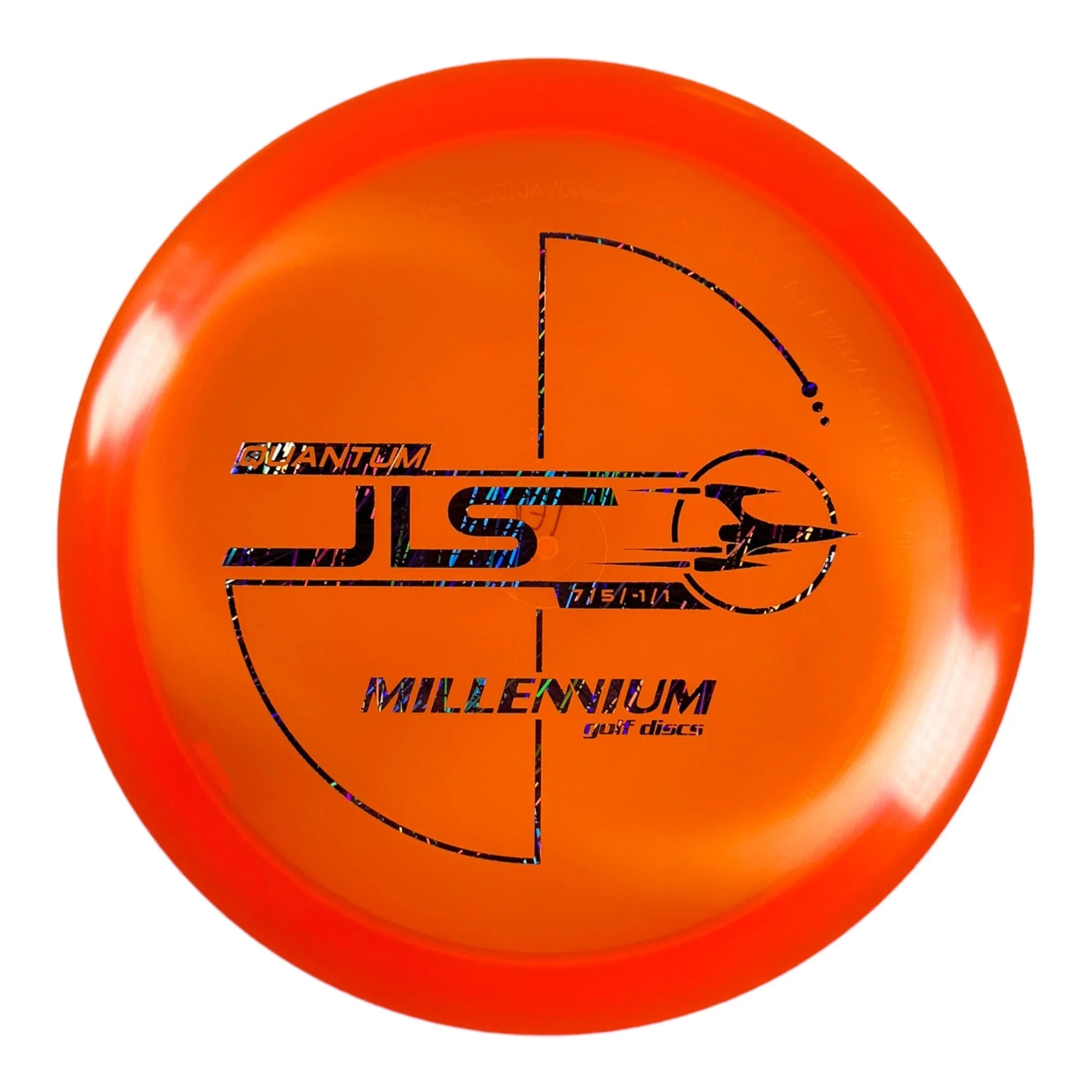 Millennium Golf Discs JLS | Quantum | Orange/Purple 171g Disc Golf