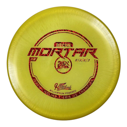 Millennium Golf Discs Mortar | Recon | Yellow/Red 169g (Jeremy Koling) Disc Golf