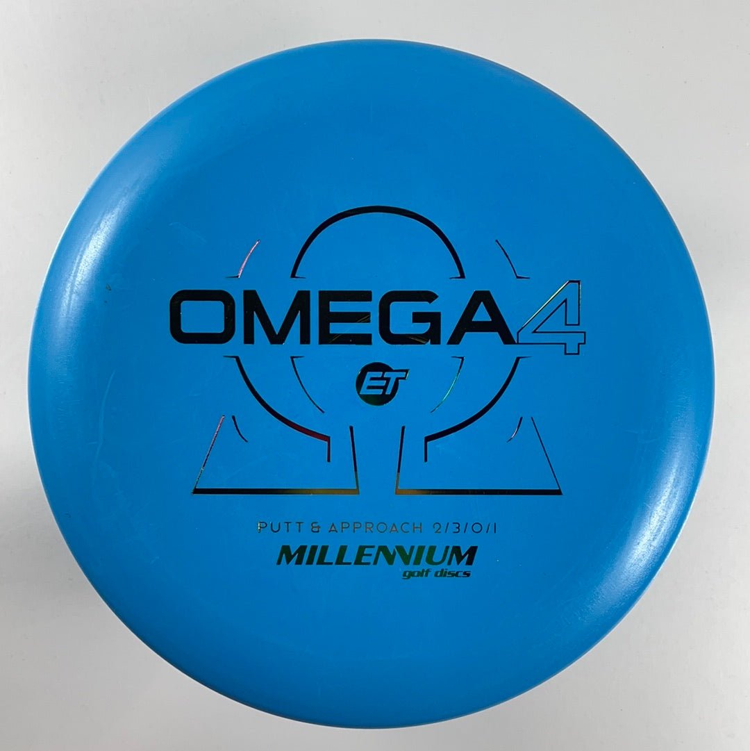 Millennium Golf Discs Omega 4 | ET Firm | Blue/Rasta 167-172g Disc Golf