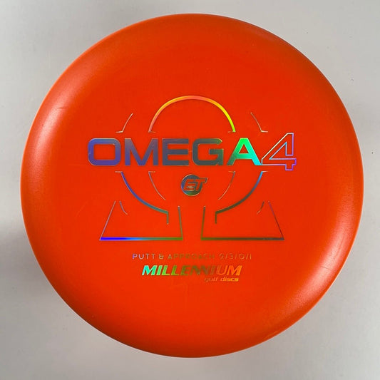 Millennium Golf Discs Omega 4 | ET Firm | Orange/Holo 167-171g Disc Golf