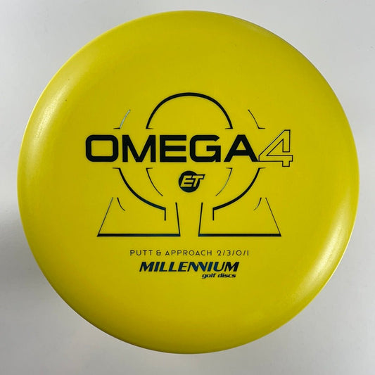 Millennium Golf Discs Omega 4 | ET Firm | Yellow/Blue 168g Disc Golf