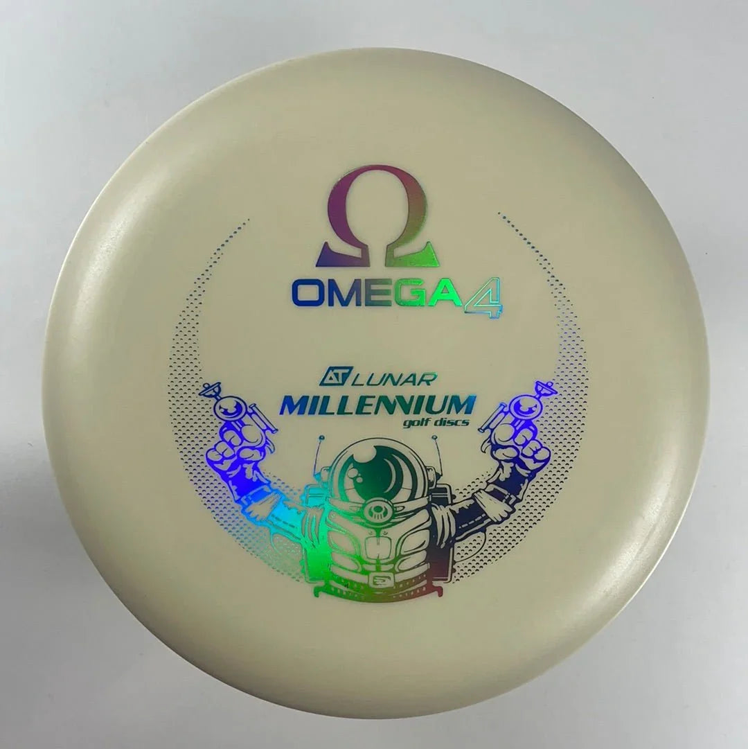 Millennium Golf Discs Omega 4 | DT Lunar | White/Blue 170 - 171g Disc Golf