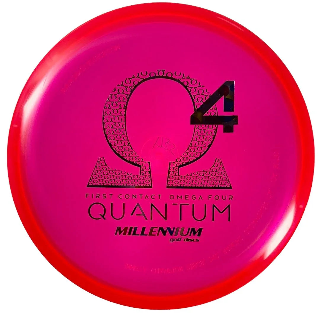 Millennium Golf Discs Omega 4 | Quantum | Pink/Confetti 175g (First Run) Disc Golf