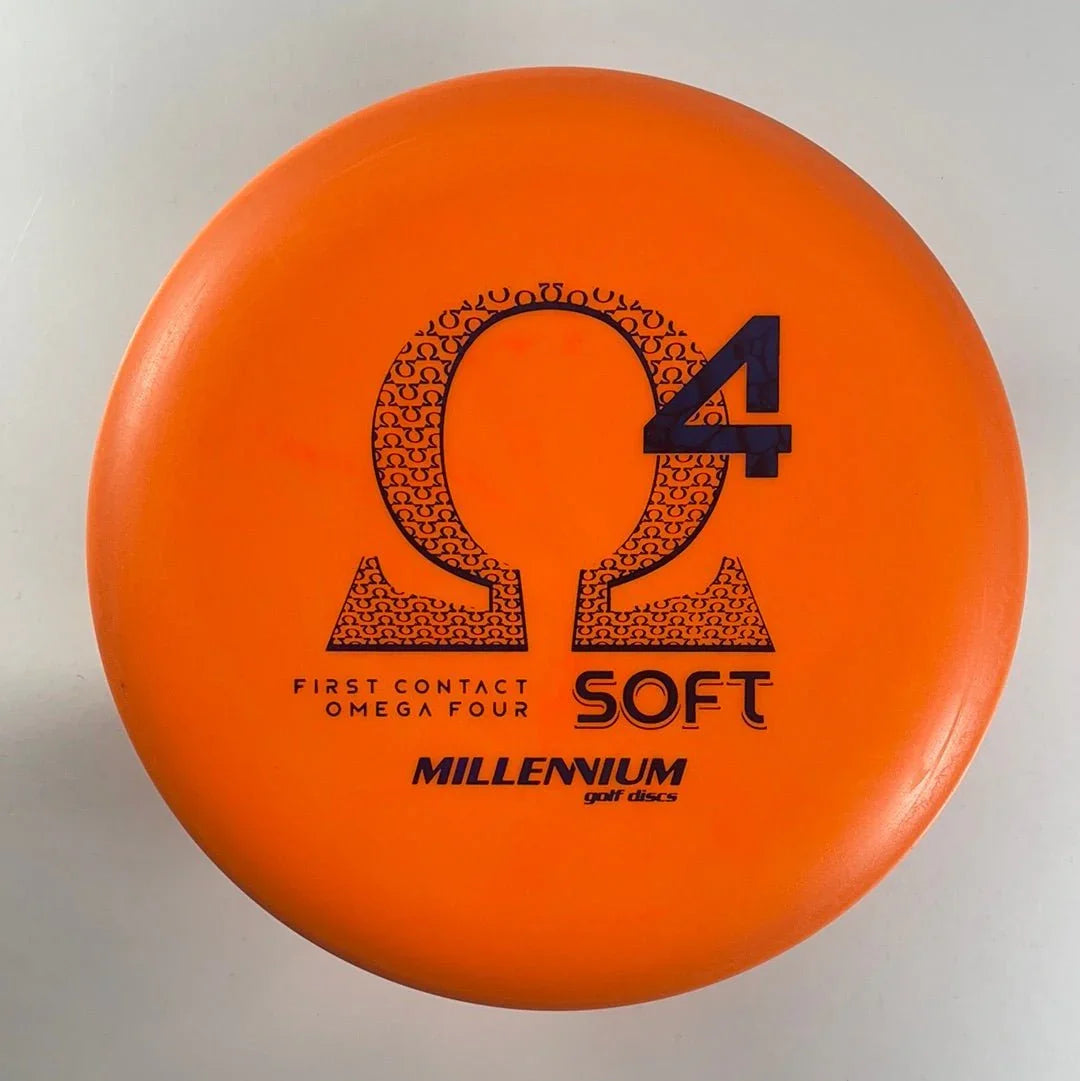 Millennium Golf Discs Omega 4 | Soft | Orange/Blue 168g (First Run) Disc Golf