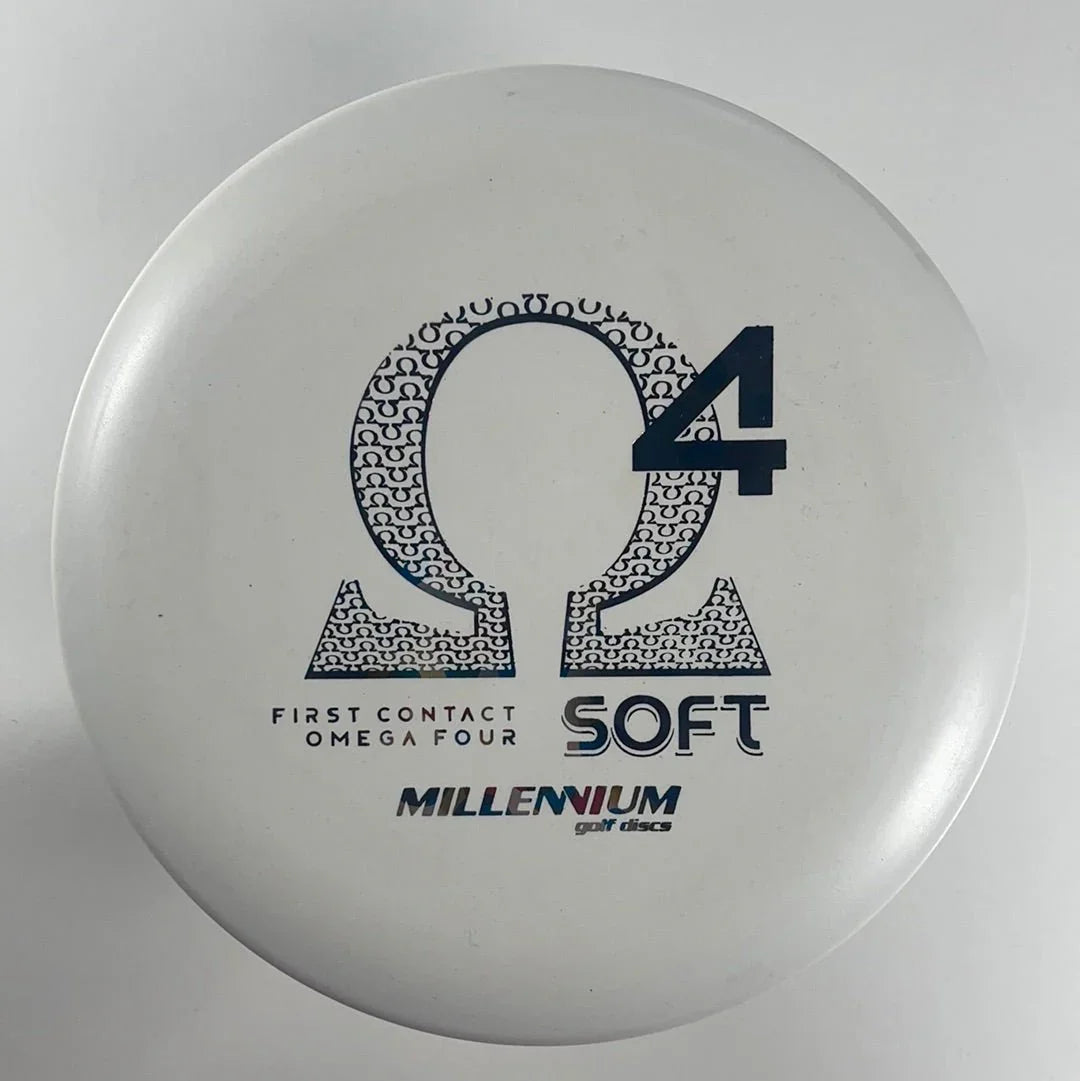 Millennium Golf Discs Omega 4 | Soft | White/Confetti 170g (First Run) Disc Golf
