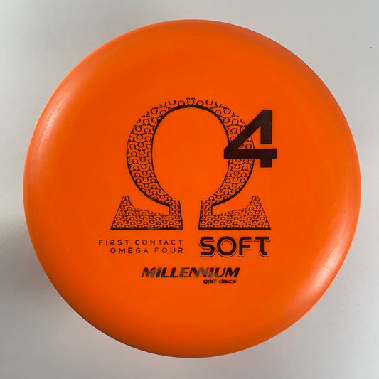 Millennium Golf Discs Omega 4 | Soft | Orange/Confetti 175g Disc Golf