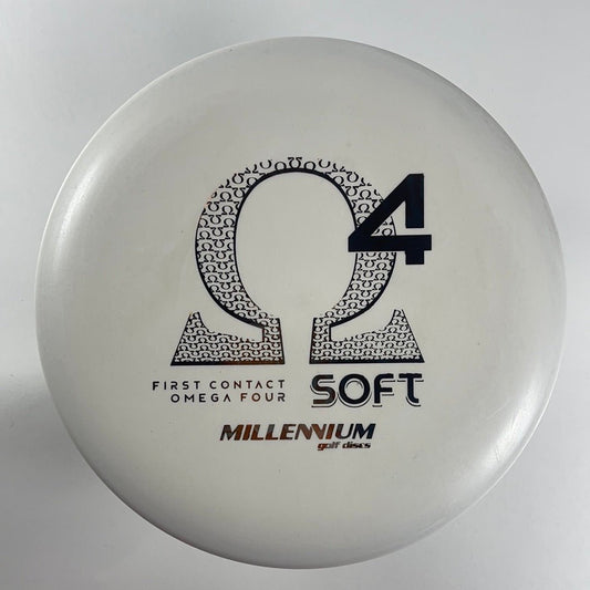 Millennium Golf Discs Omega 4 | Soft | White/Bronze 171g Disc Golf