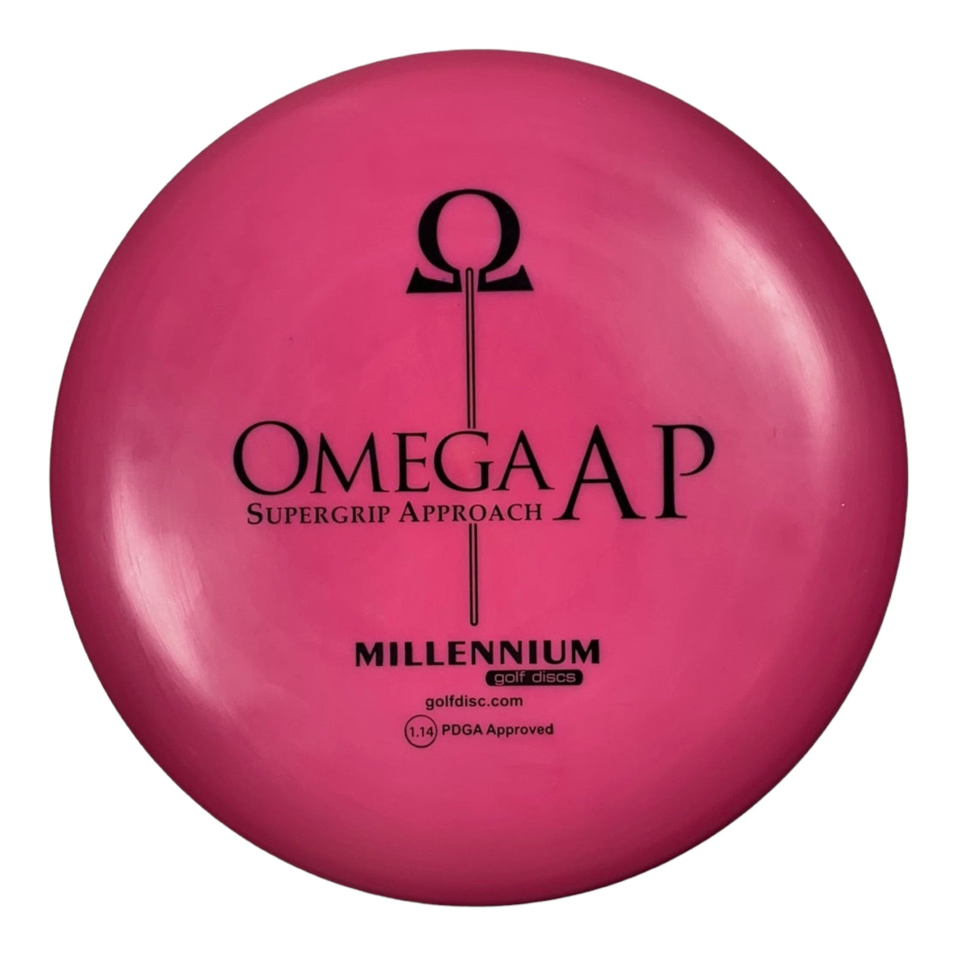 Millennium Golf Discs Omega AP | Standard | Pink/Black 168g Disc Golf