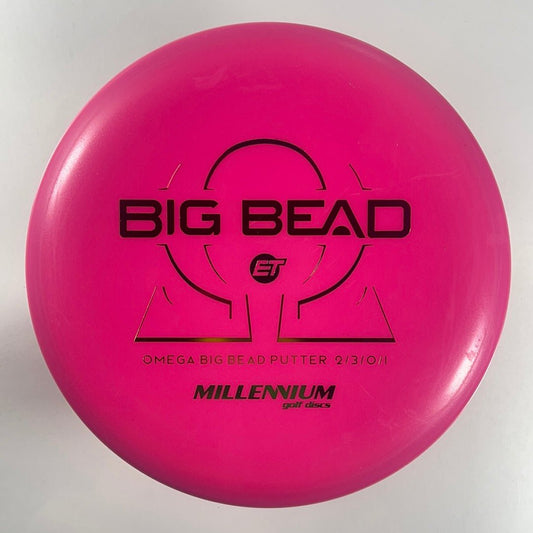 Millennium Golf Discs Omega Big Bead | ET | Pink/Rasta 167g Disc Golf