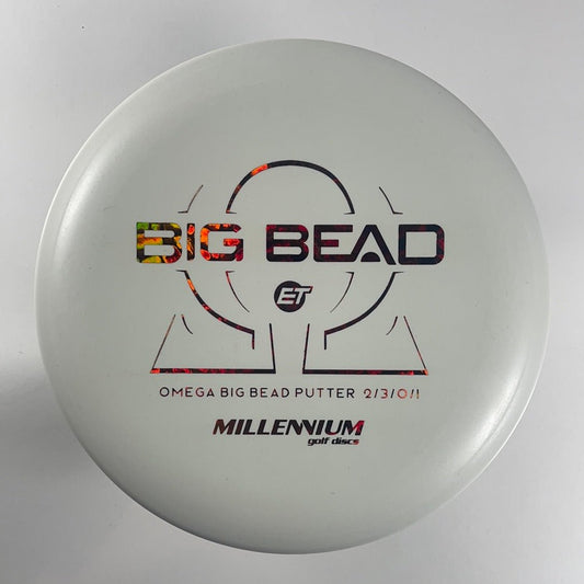 Millennium Golf Discs Omega Big Bead | ET | White/Bronze 175g Disc Golf