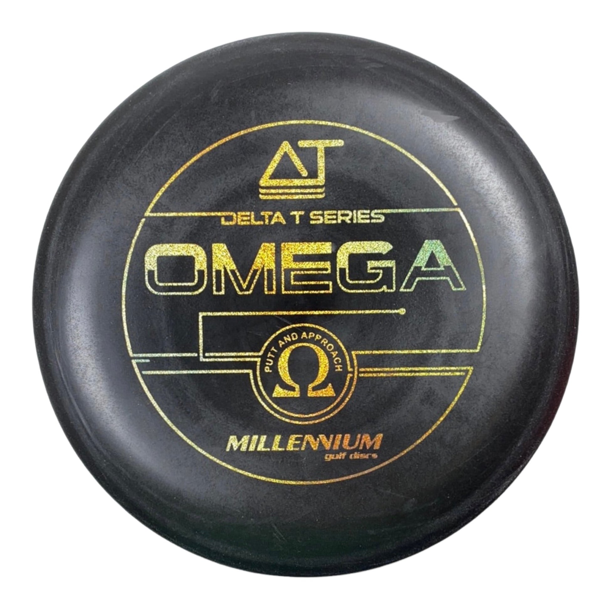 Millennium Golf Discs Omega | DT | Black/Gold 171-175g Disc Golf