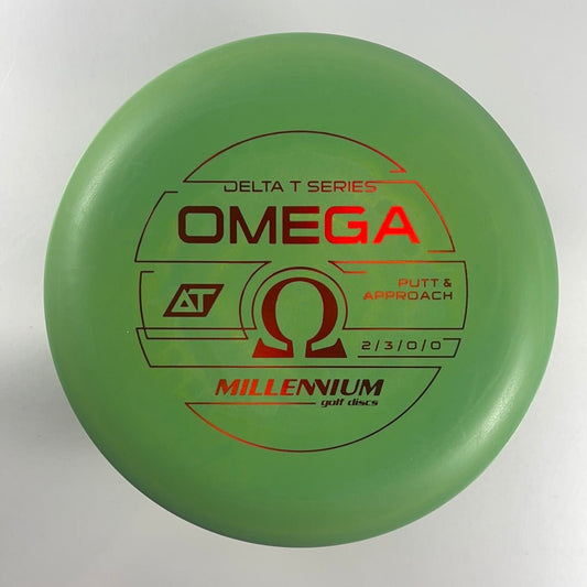 Millennium Golf Discs Omega | DT | Green/Red 175g Disc Golf