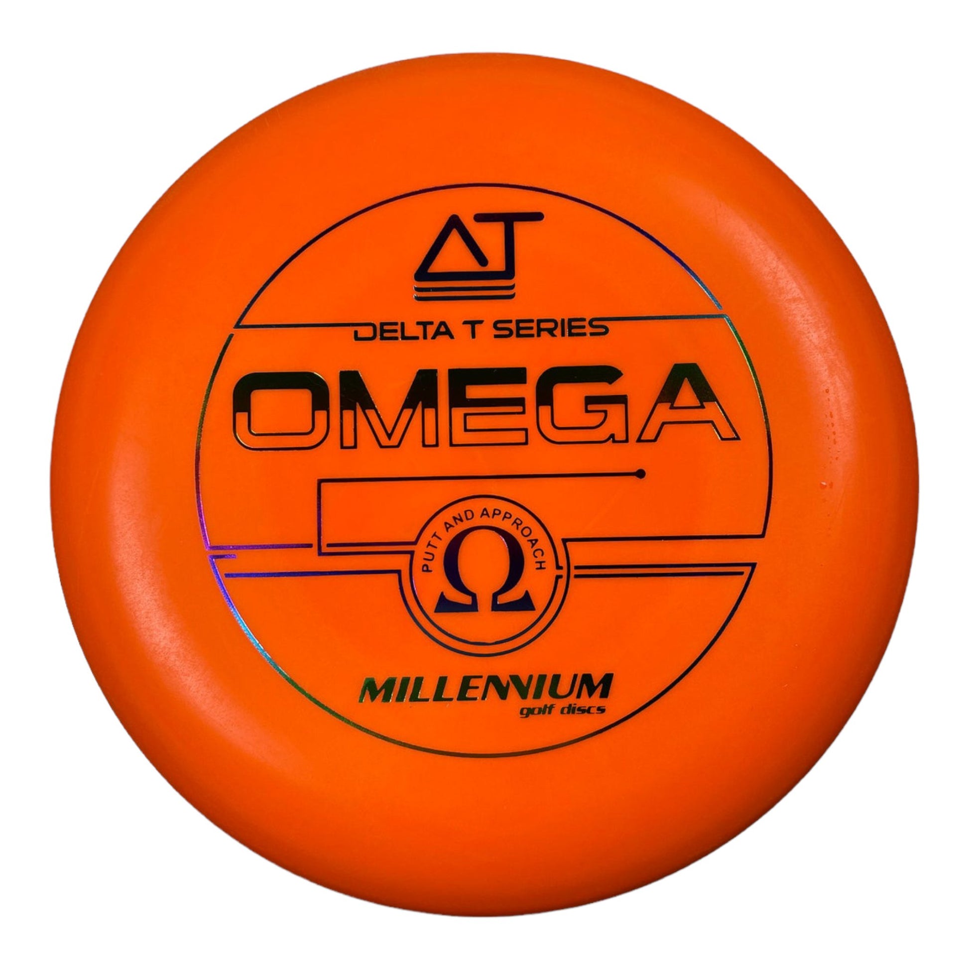 Millennium Golf Discs Omega | DT | Orange/Rainbow 175g Disc Golf