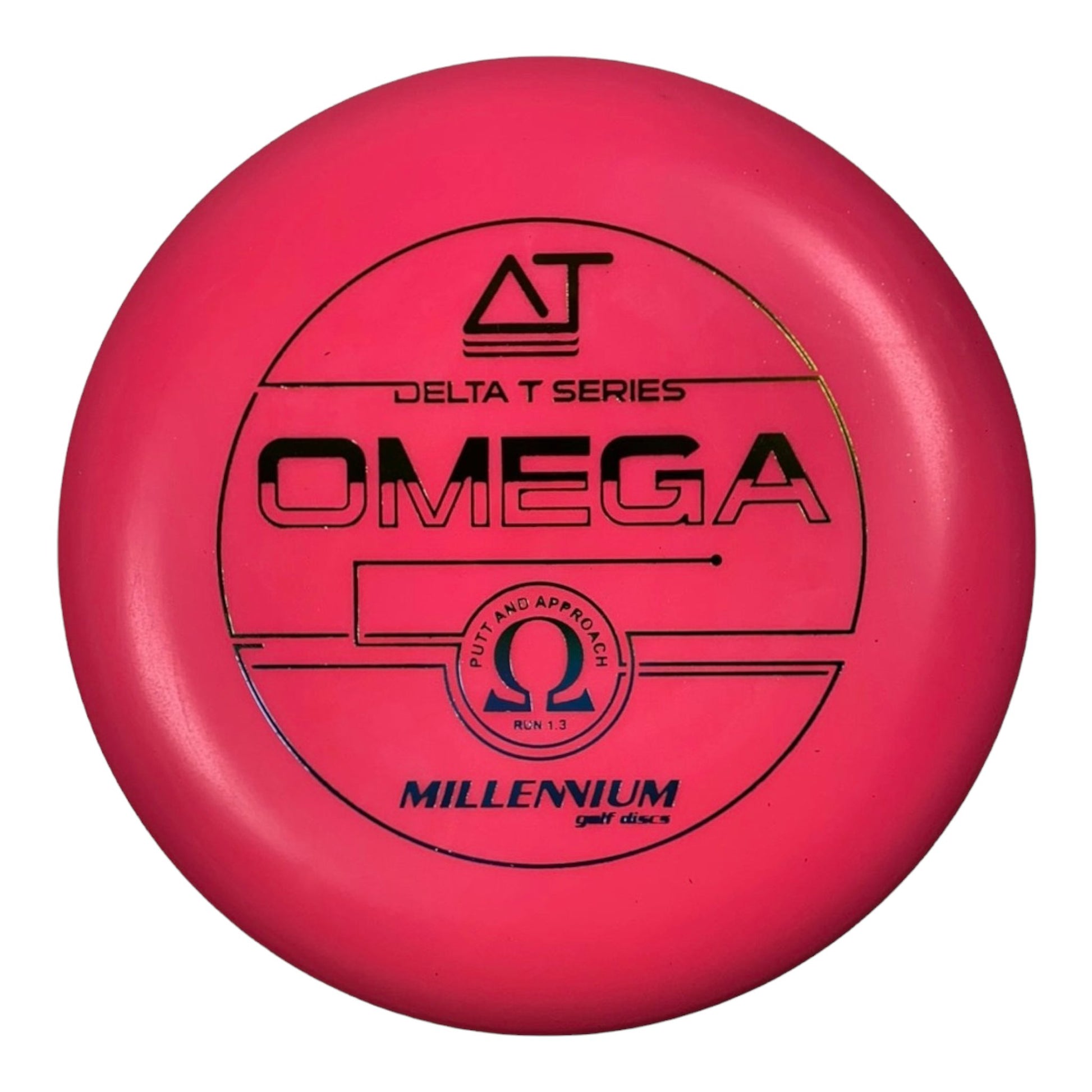 Millennium Golf Discs Omega | DT | Pink/Rainbow 158-170g Disc Golf