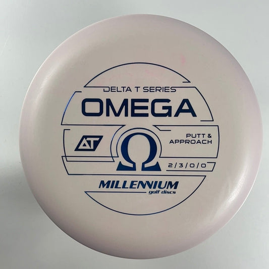 Millennium Golf Discs Omega | DT | White/Blue 175g Disc Golf