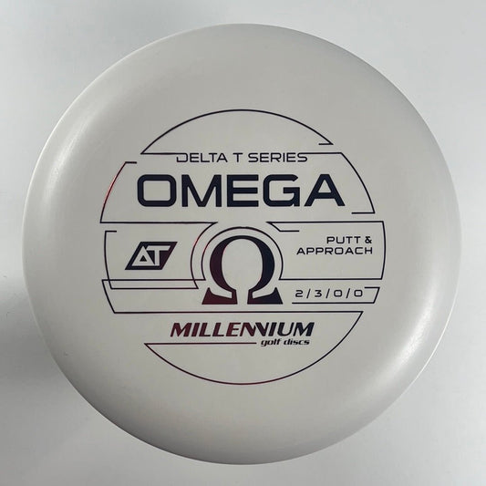 Millennium Golf Discs Omega | DT | White/Red 166-170g Disc Golf