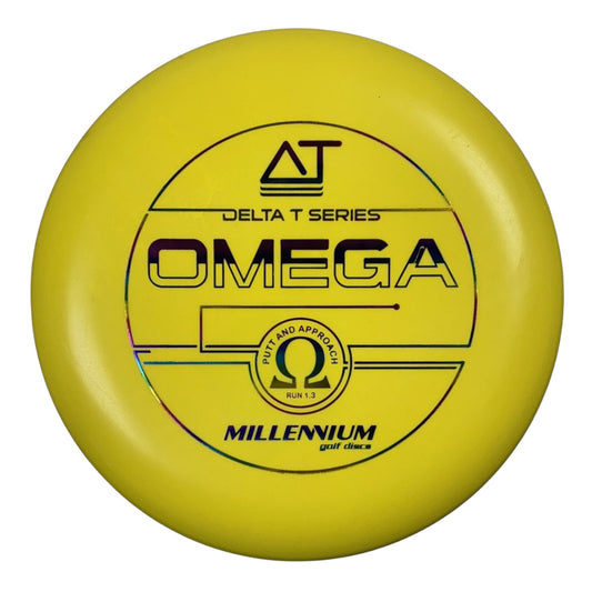 Millennium Golf Discs Omega | DT | Yellow/Rainbow 154-167g Disc Golf