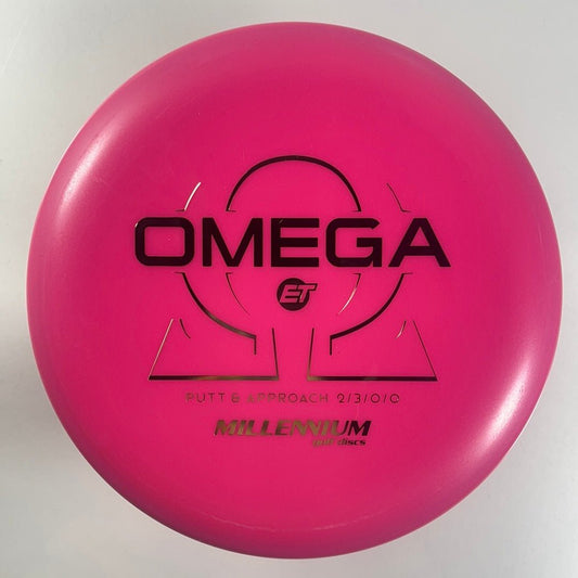 Millennium Golf Discs Omega | ET | Pink/Gold 175g Disc Golf