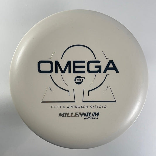 Millennium Golf Discs Omega | ET | White/Gold 175g Disc Golf