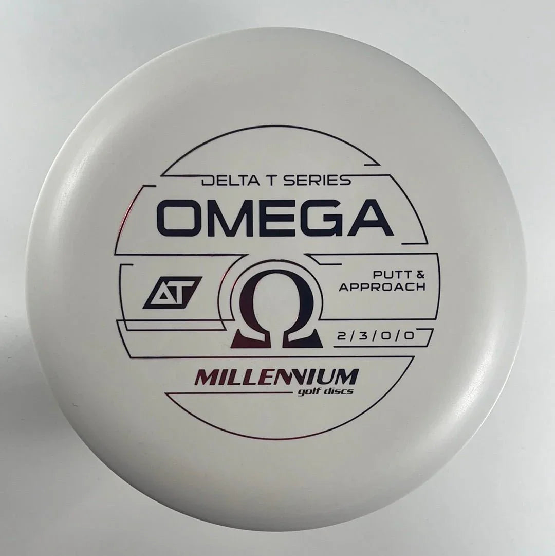 Millennium Golf Discs Omega | DT | White/Red 166 - 170g Disc Golf
