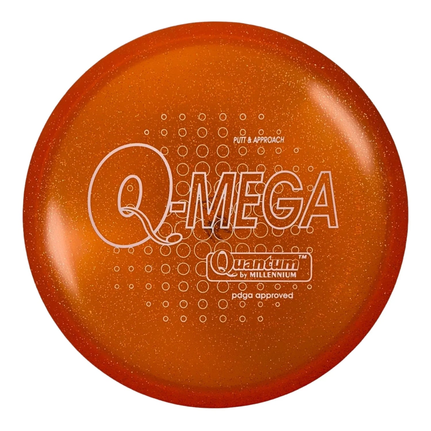 Millennium Golf Discs Omega | Quantum | Orange/White 166g Disc Golf