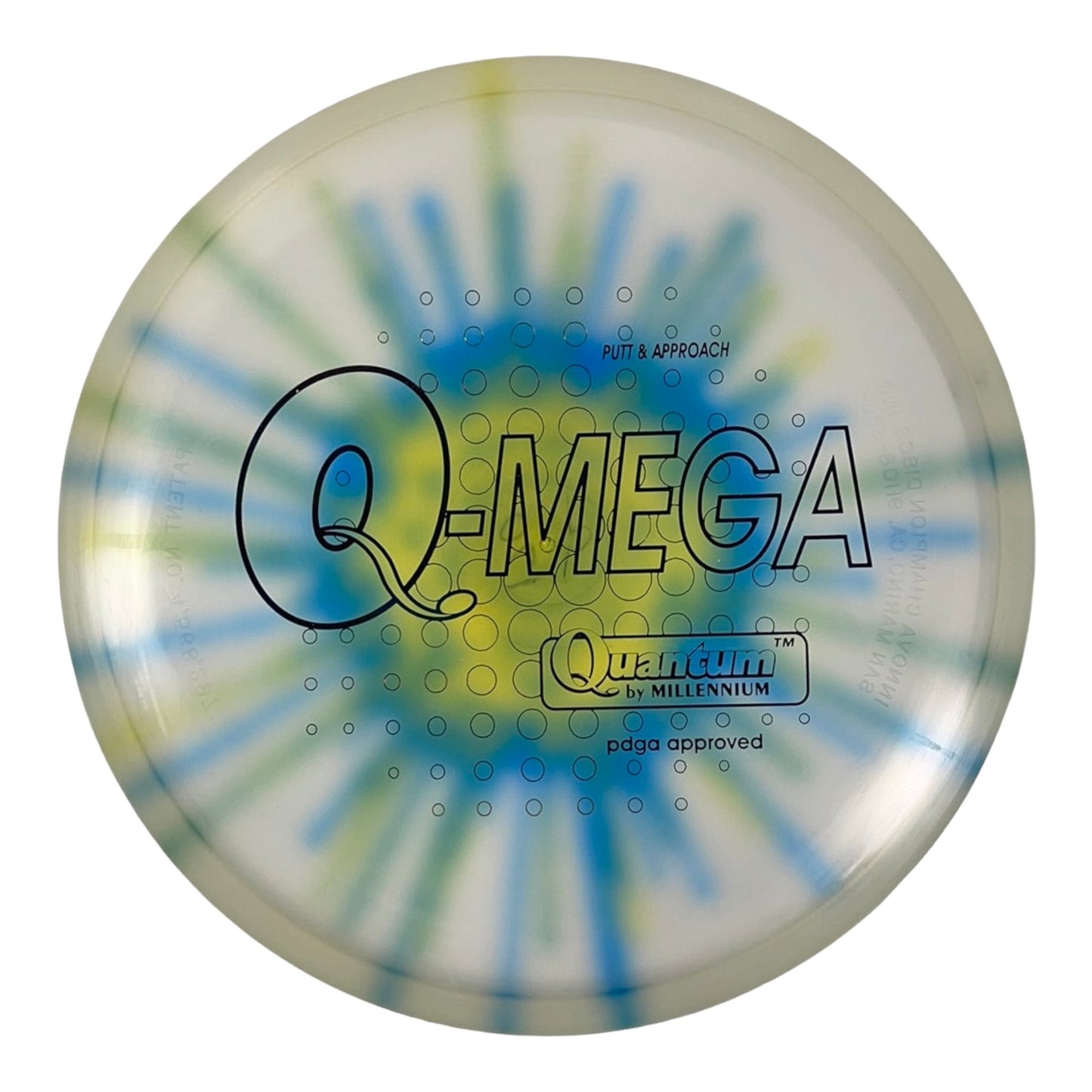 Millennium Golf Discs Omega | Quantum | Blue/Dyed 170g Disc Golf
